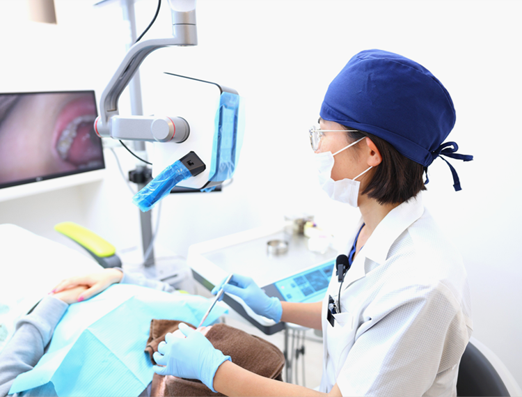 女性歯科医師が在籍安心の診療対応